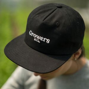 Hovedbilde Kuroda Organic Cotton Black Baseball Cap